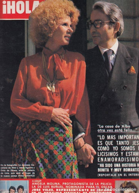 Cayetana y Jesús Aguirre.