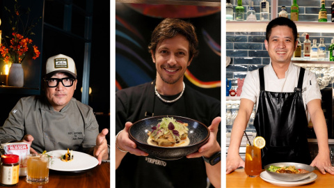 Chefs: Julio Zhang, (Soy Kitchen), Roberto Martínez Foronda (Tripea) y Pinhao Wang (Lamian)
