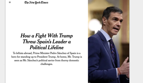 El reportaje del New York Times sobre Pedro Sánchez