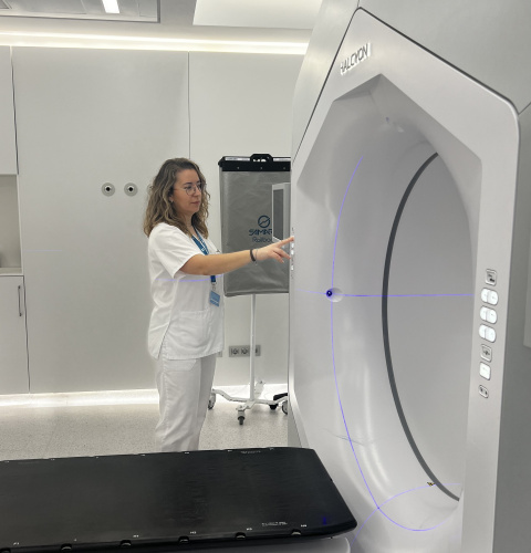 Sonia Gimeno, supervisora de Oncología Radioterápica