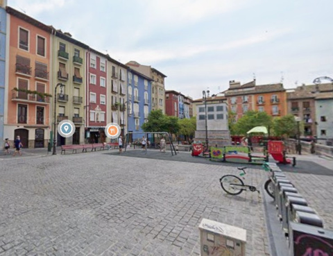 Plaza de la Compañía en Pamplona