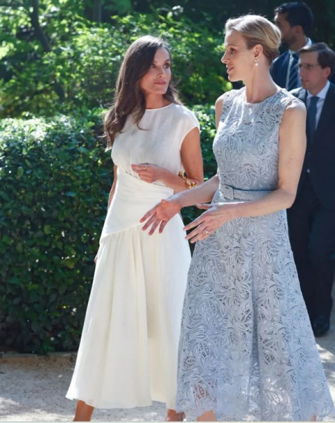 Letizia y Charlene de Mónaco.