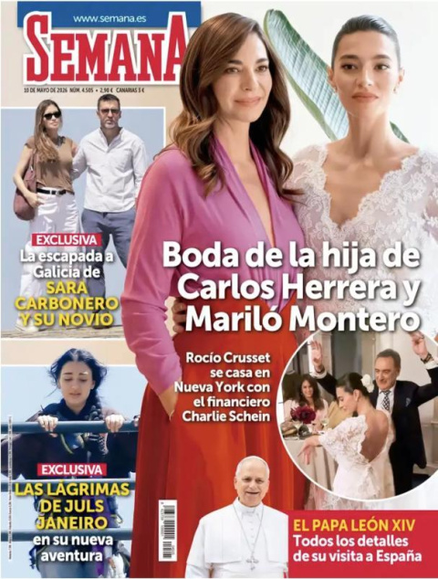 Julia Janeiro en la portada de 