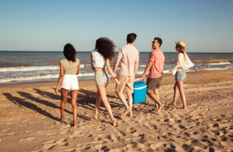 Disfrutar en la playa