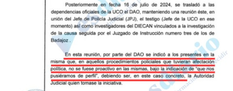 Sumario del caso Leire