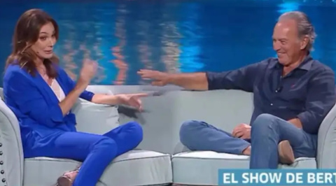 Mar Flores en el programa de Bertín Osborne.