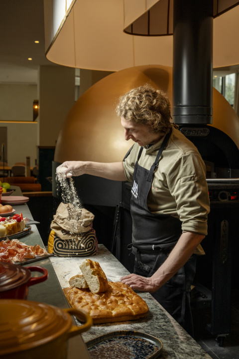 Matteo Sciacovelli lidera la propuesta gastronómica de GINA, un concepto que apuesta por la tradición italiana y el producto de calidad.