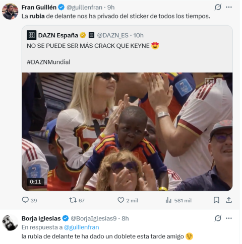 Borja Iglesias aclaró que la