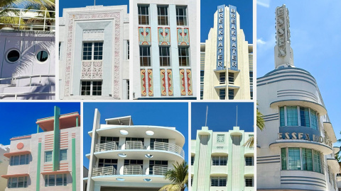 Curvas, relieves y color: las claves del Tropical Art Decó y el Streamline.