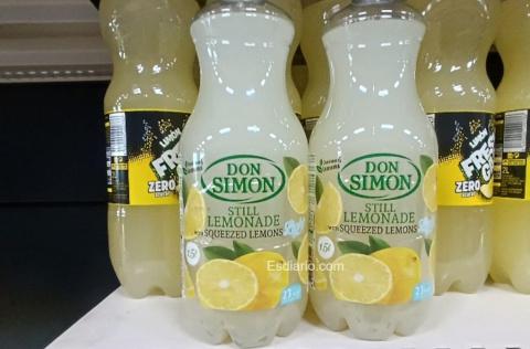 Refresco de melón y piña sin gas Hacendado