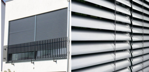Persianas de aluminio o PVC