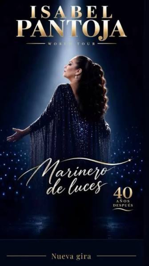 Anuncio de Isabel Pantoja de 'Marinero de luces. 40 años después'.