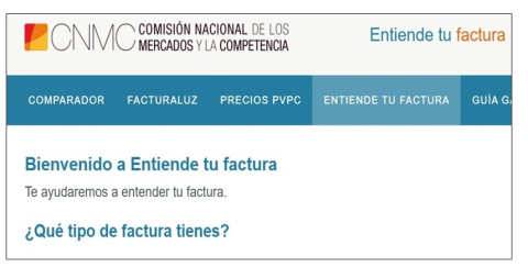 Entiende tu factura