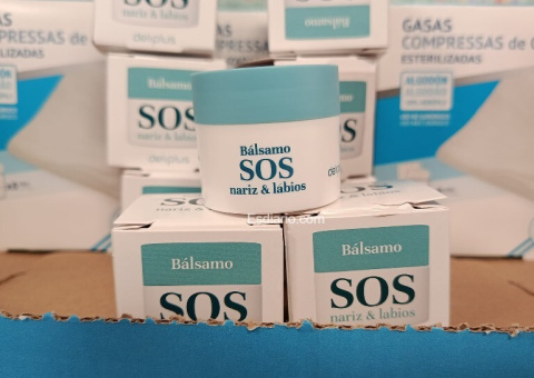 Bálsamo reparador SOS nariz & labios Deliplus
