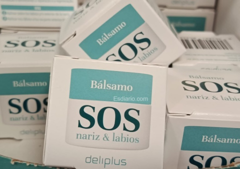 Bálsamo reparador SOS nariz & labios Deliplus