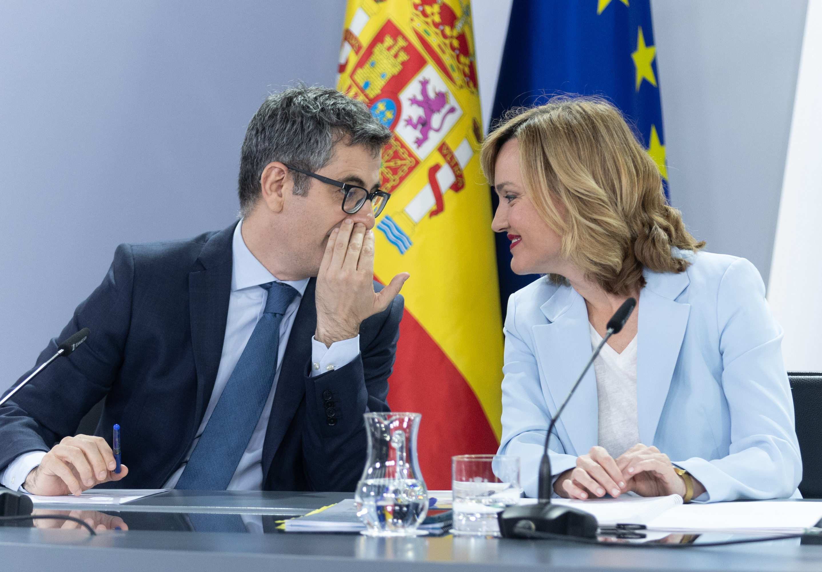 ¿Última rueda de prensa de Pilar Alegría como portavoz del Gobierno ...