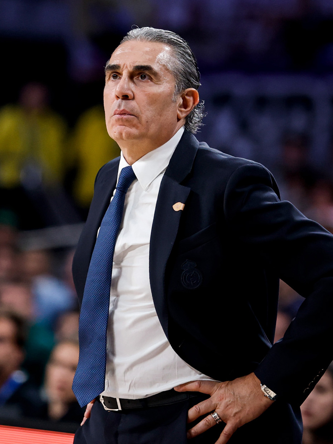 Scariolo asume los pitos en el Movistar Arena tras la final de Copa